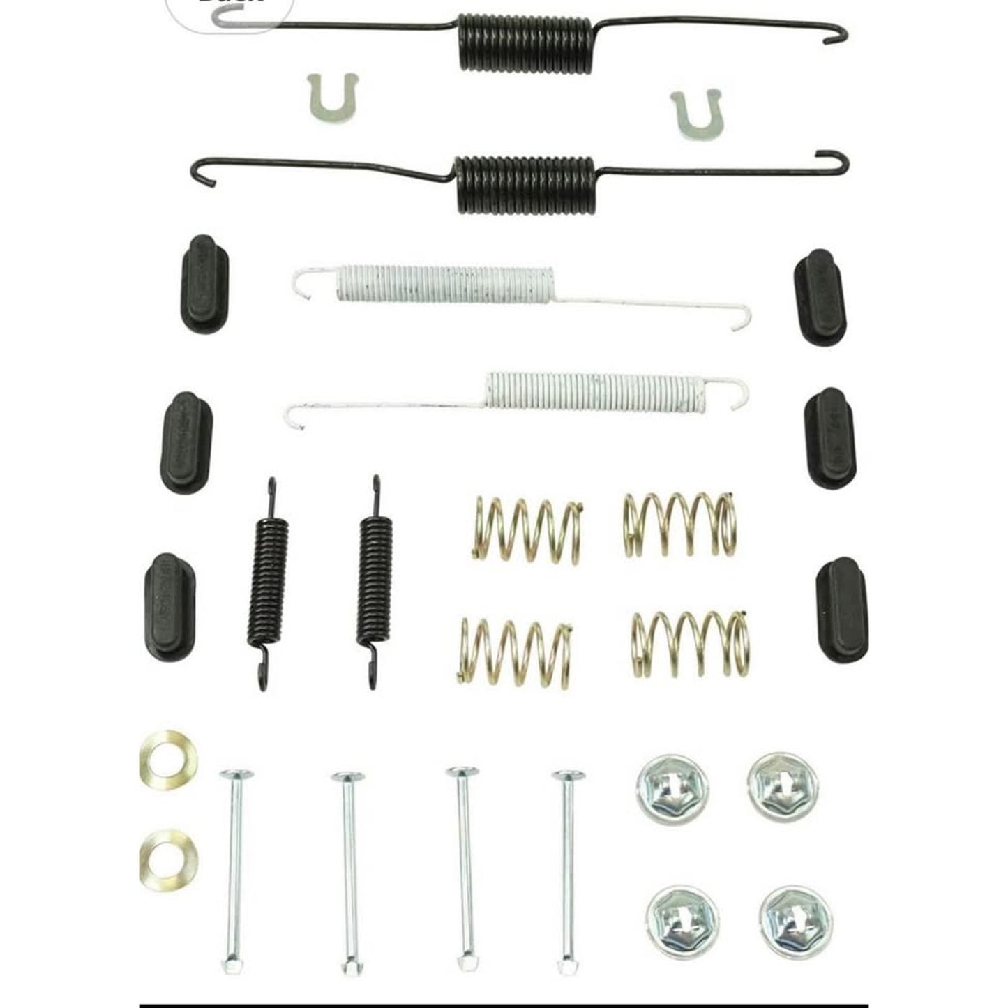 TRQ Rear Brake Drum Shoe & Hardware Kit Compatible with Chevy Silverado 1500 Truck

Retails