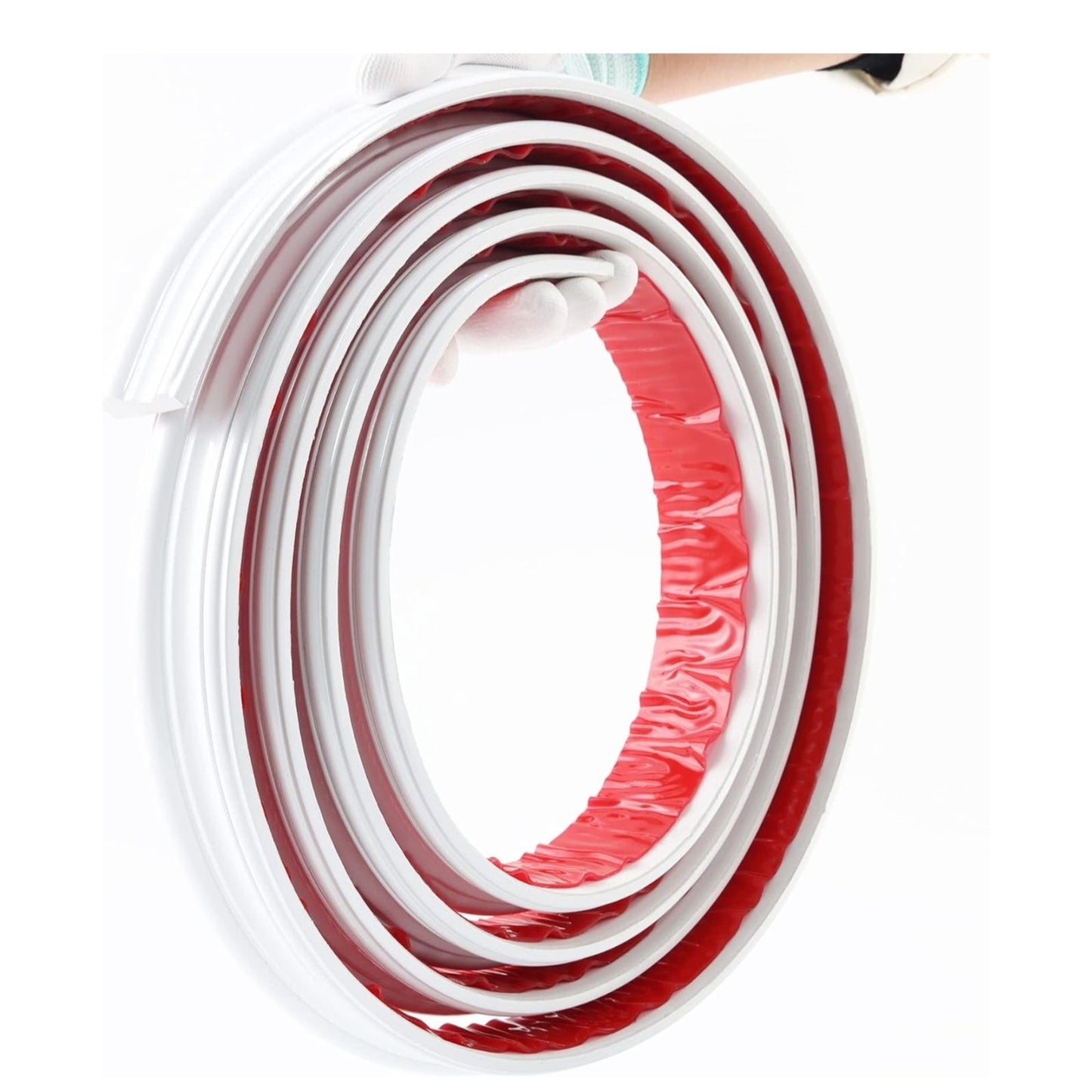 Gaahing Peel and Stick Wall Molding Trim & Chair Rail, Self-Adhesive Panel Moulding, DIY Home Decor