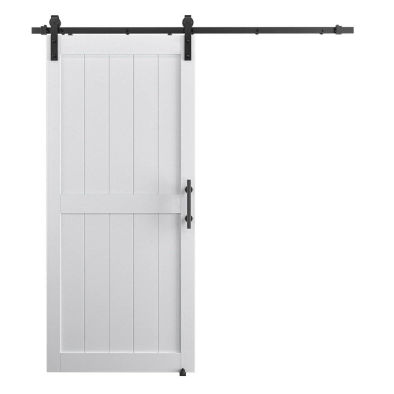 36''x84'' Sliding Barn Door with 6.6 Ft Barn Door Hardware Kit