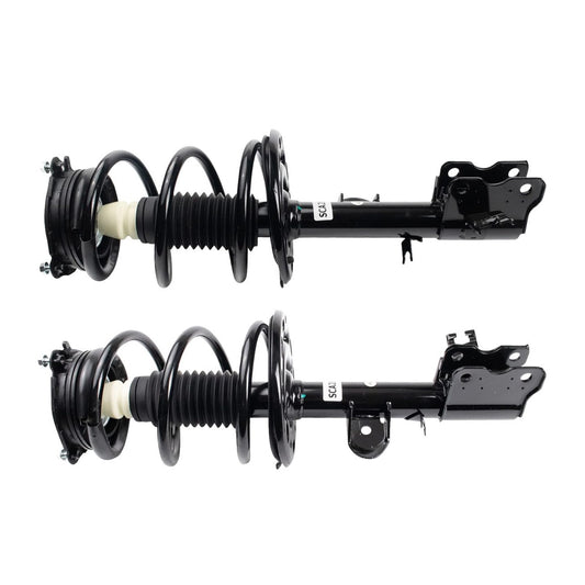 Front Strut, Coil Spring Passenger Sides Compatible 14-19 INFINITI QX60 13-20 Pathfinder
