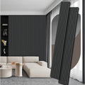RITOLLO Wood Panels for Wall, 106.3" × 11" Wood Slat Acoustic Panels for Wall