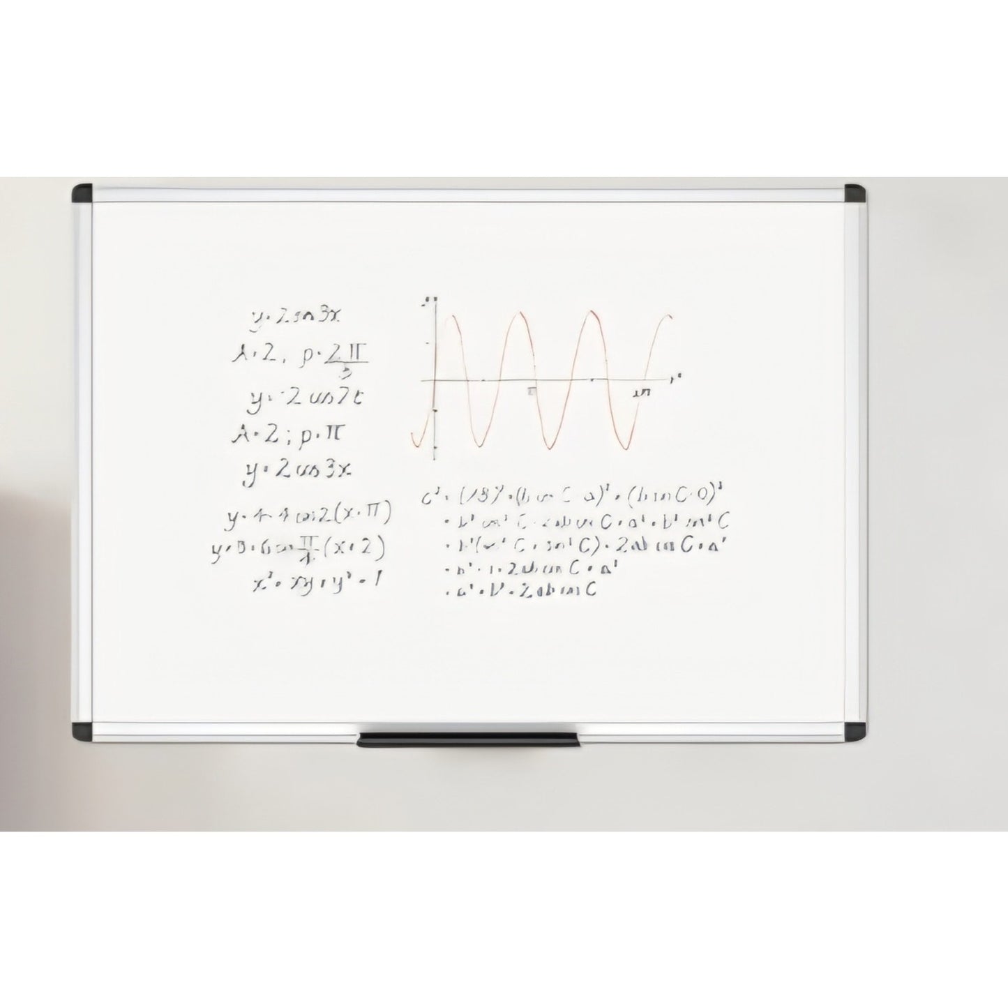 Magnetic Whiteboard/Dry Erase Board, 48 X 36 Inches, Silver Aluminium Frame