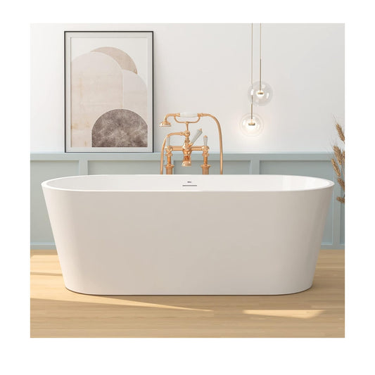 FerdY 67" Shangri-La Elite, Acrylic Freestanding Bathtub