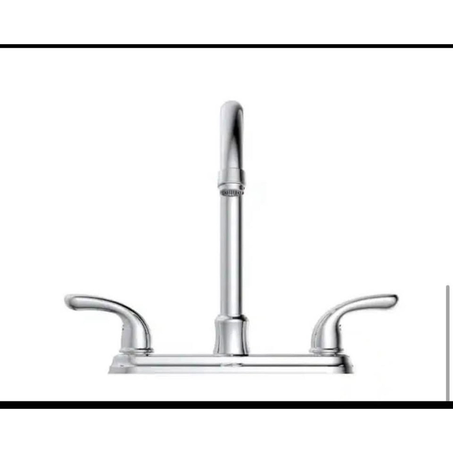 Glacier Bay Two handle Kitchen Faucet with side sprayer