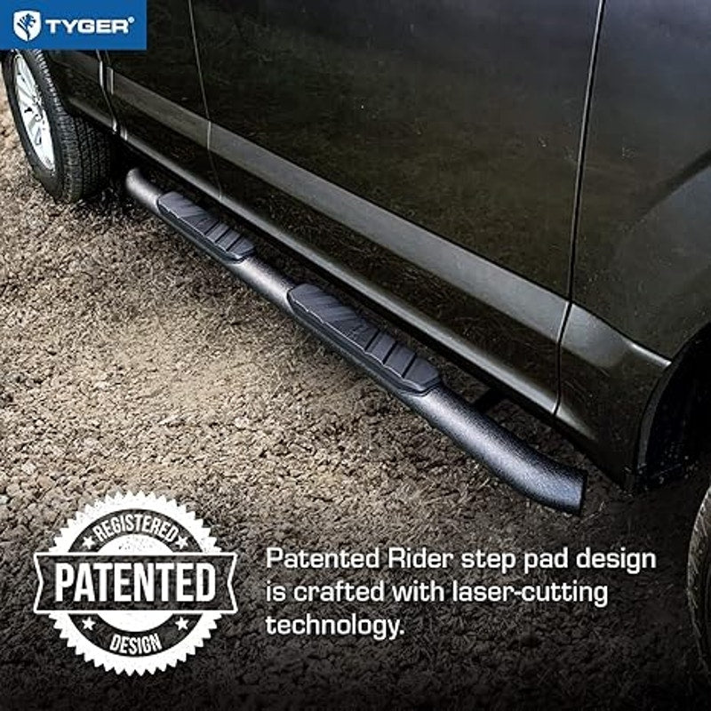 Tyger Auto TG-SS2T35218 RIDER Running Boards Comp. 2005-2023 Toyota Tacoma, Access Cab  Only 3.5" W