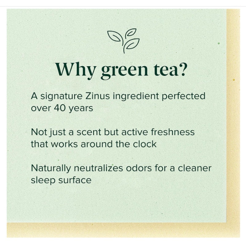 Zinus 12 Inch Queen Green Tea Memory Foam Mattress, Medium Firm Feel Pressure-Relieving Comfort