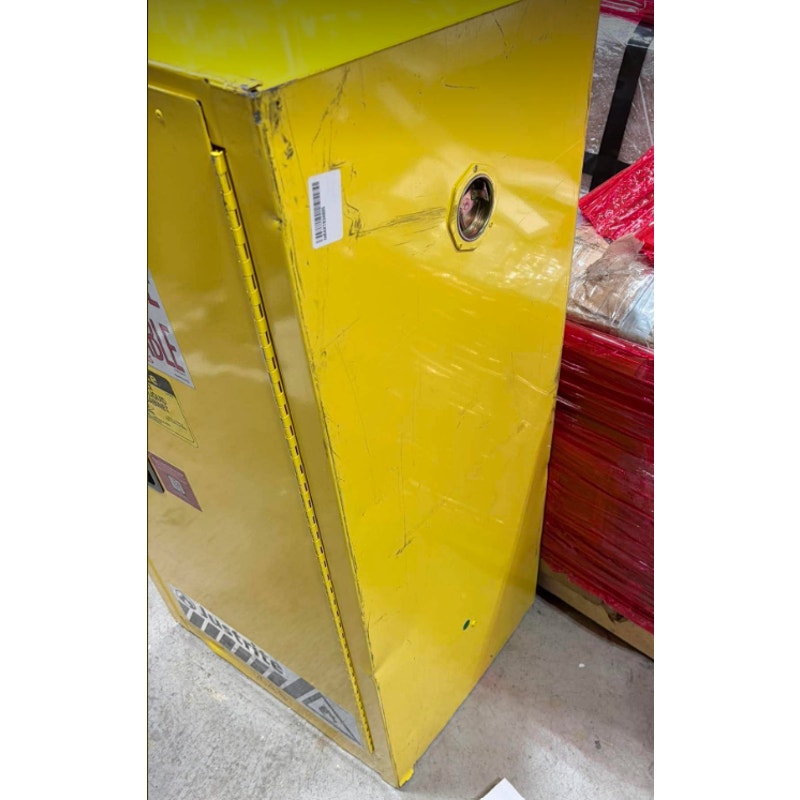 Justrite 891500 Sure-Grip EX Countertop Flammable Safety Cabinet, 1 Manual Door