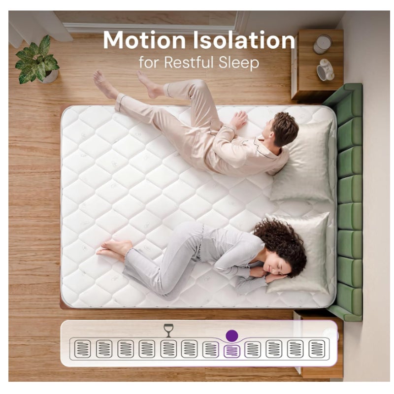 GAESTE Full Size 10 Inch Hybrid Cooling Mattress