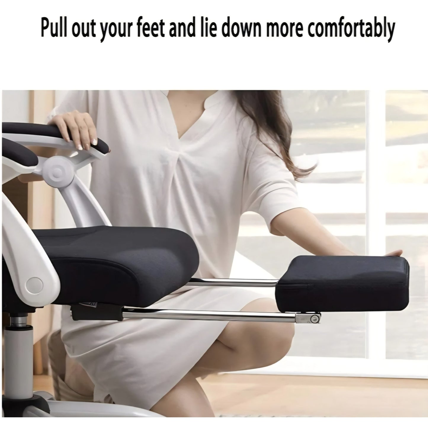 Desk Chairs Executive Office Chair Adjustable headrest and Lumbar Support Swivel Computer Chair