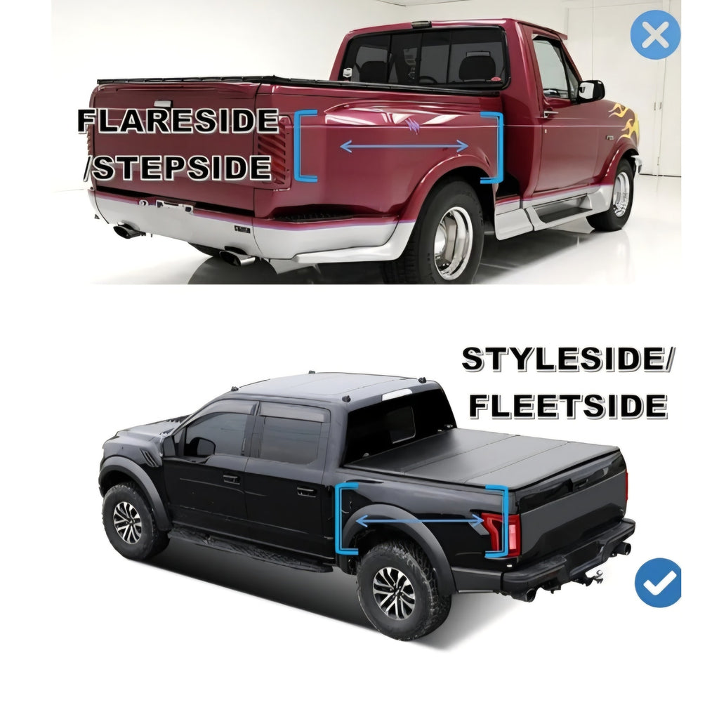 Soft Roll Up 8'2" Soft Roll Up Truck Bed Cover Fit 2019-2026 Chevy Silverado GMC Sierra