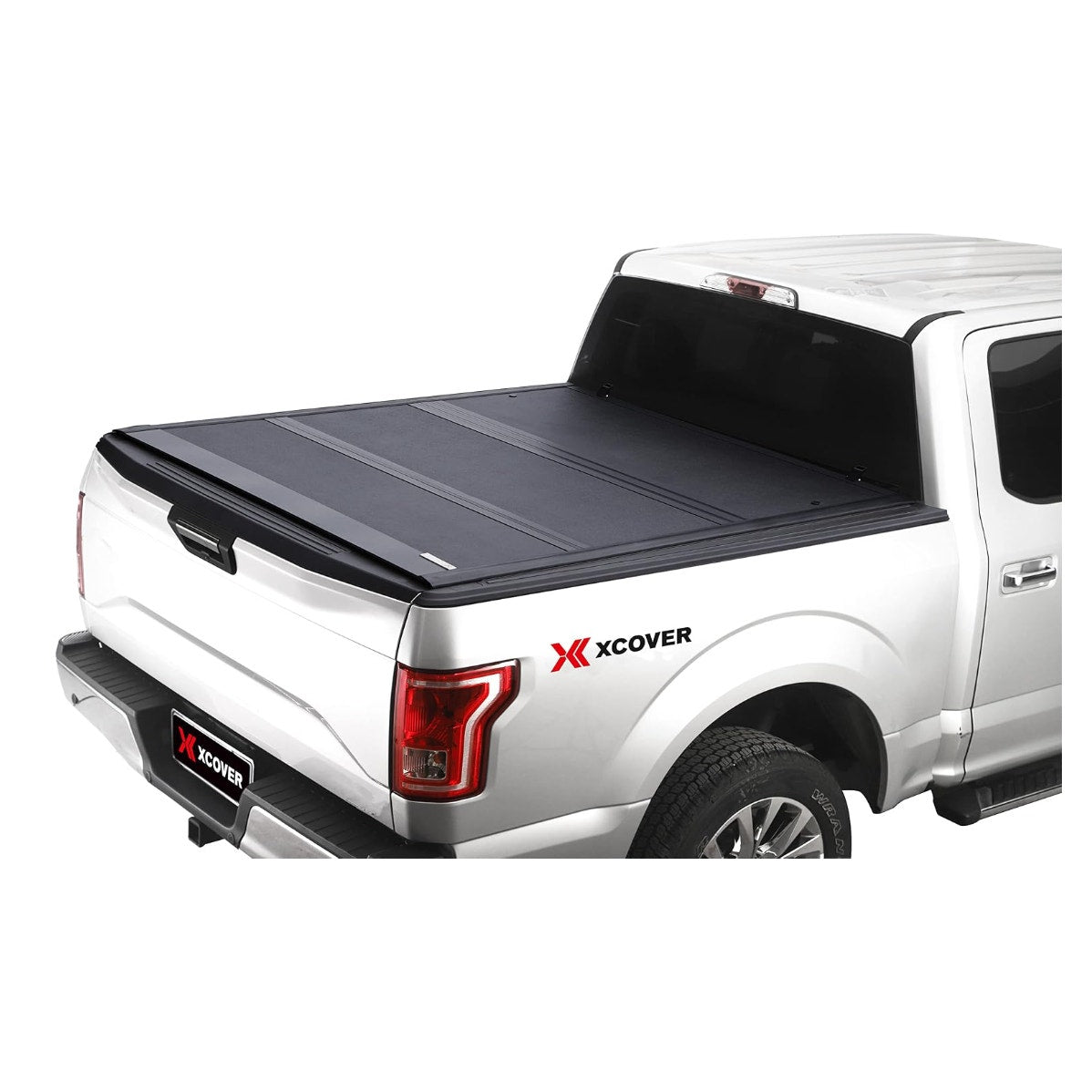 XCOVER Hard Folding Tonneau Cover for 2022-2026 Nissan Frontier 5FT Bed Low Profile Design