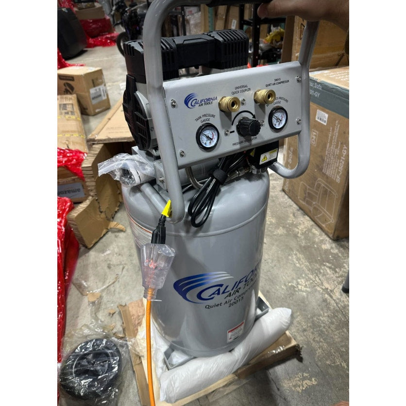 California Air Tools CAT 20015 1.5 HP Ultra Quiet, Oil-Free Air Compressor with Wheels