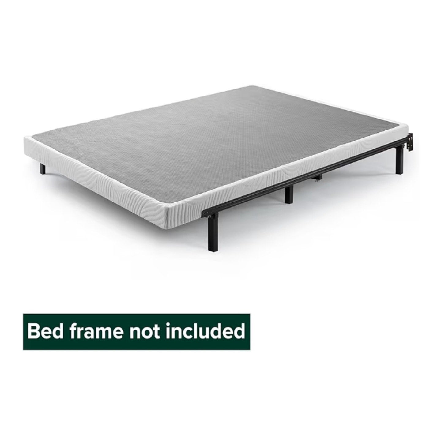 ZINUS King, Quick Lock Metal Smart Box Spring, 4 Inch Mattress Foundation, Strong Metal Structure,