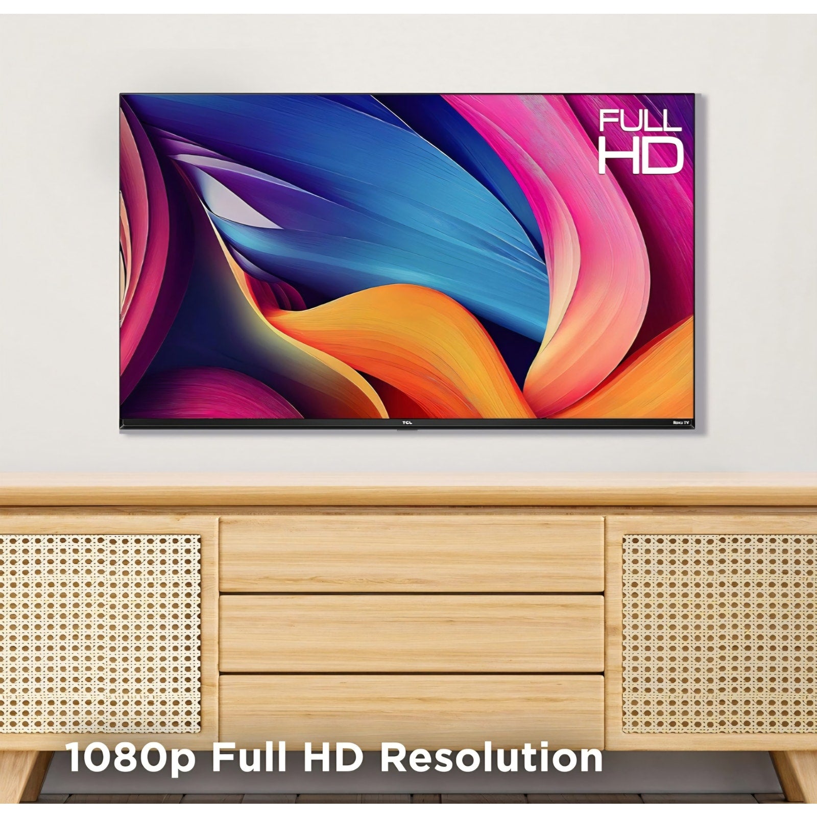 TCL 40-Inch Class S3 1080p LED Smart TV with Roku TV (40S350R, 2023 Model), Compatible with Alexa,