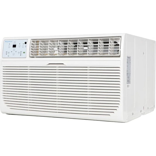 Keystone 10,000 BTU Wall Mounted Air Conditioner with Supplemental Heat & Dehumidifier,Bright White