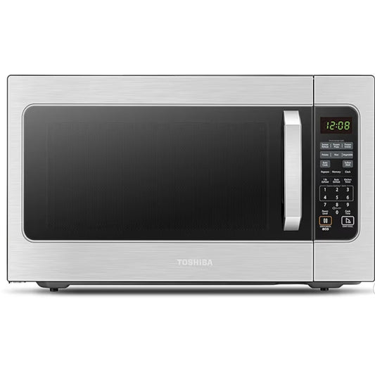 Toshiba ML-EM62P(SS) Large Countertop Microwave with Smart Sensor,