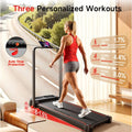 Treadmill with Incline, Walking Pad with Handle Bar,300lbs Walking Pad with APP