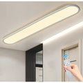 4.59FT 60W Dimmable Modern LED Linear Kitchen Ceiling Lamp, High Brightness Flush Mount Low Profile