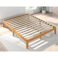 OLIXIS King Size Bed Frame, Platform Bed Frame, Underbed Storage | King Size Bed Frame