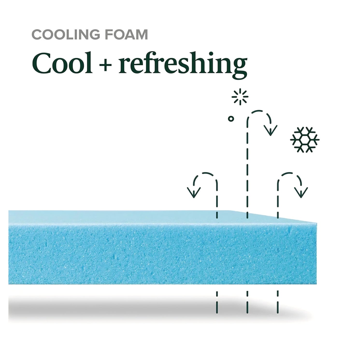 ZINUS 6 Inch Green Tea Cooling Memory Foam Mattress [New Version], Full, Fiberglass Free, Medium Firmness, Cooling Gel Foam, Certified Safe Foams & Fabric, Mattress in A Box Amazon's Choice