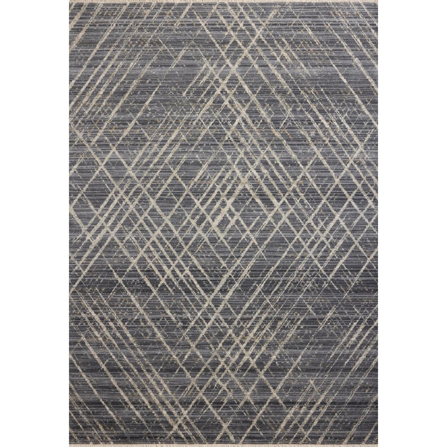 Loloi II Wade Collection WAE-04 Midnight/Beige 7'-10" x 10' Area Rug