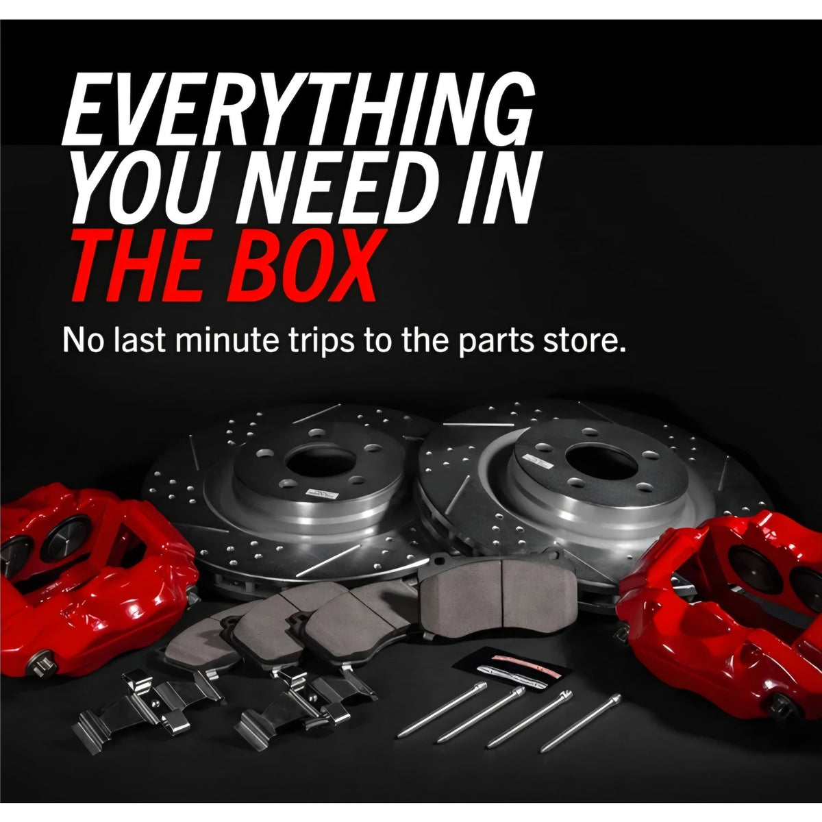 Power Stop Z23 Evolution KC636 Front Brake Caliper Kit- Brake Rotors Audi 6