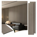 Art3d 2-Pack 108" x 12" Acoustic Wood Panels for Wall Oak