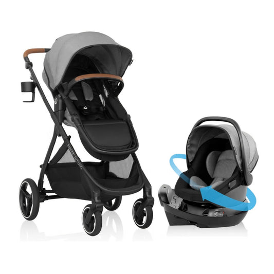 Evenflo Shyft Intuiti Travel System with Revolve180 LiteMax™ NXT Rotating Rear-Facing Lightweight