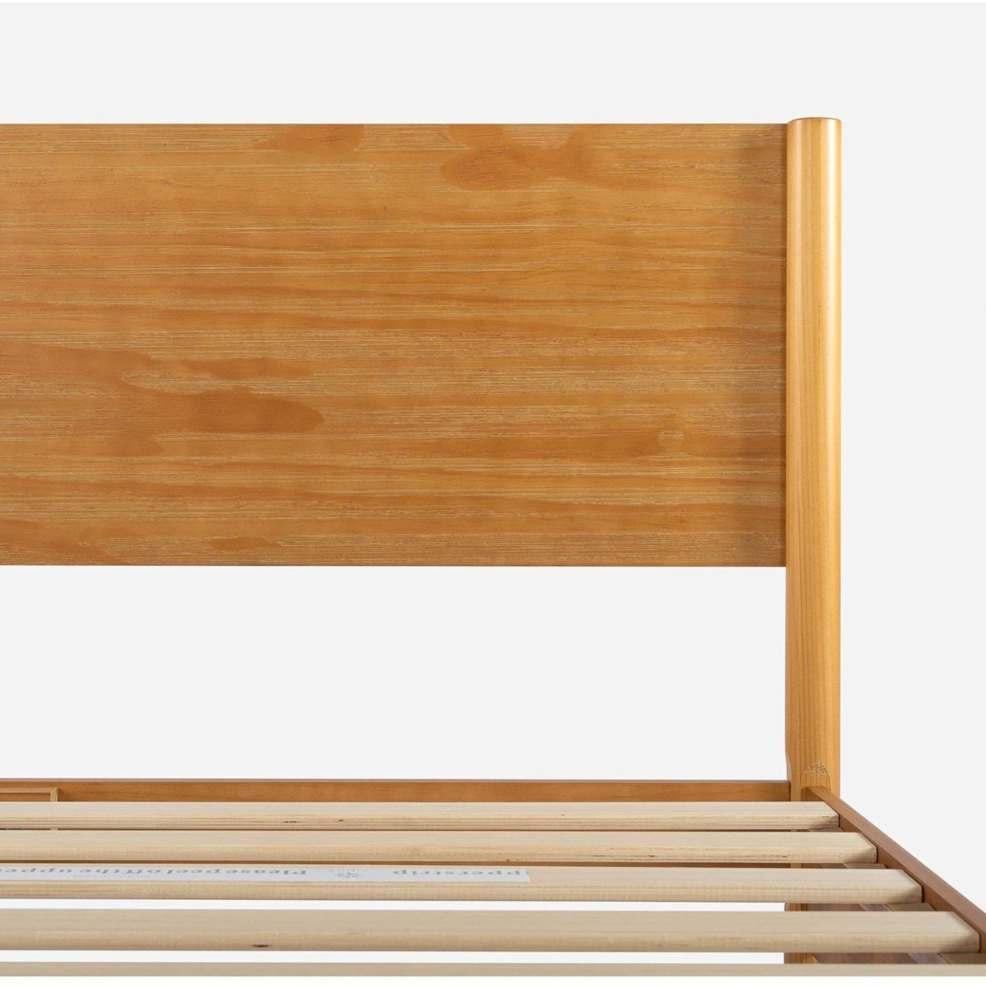 ZINUS Allen Mid Century Wood Platform Bed Frame, Solid Wood Foundation, Wood Slat Support,