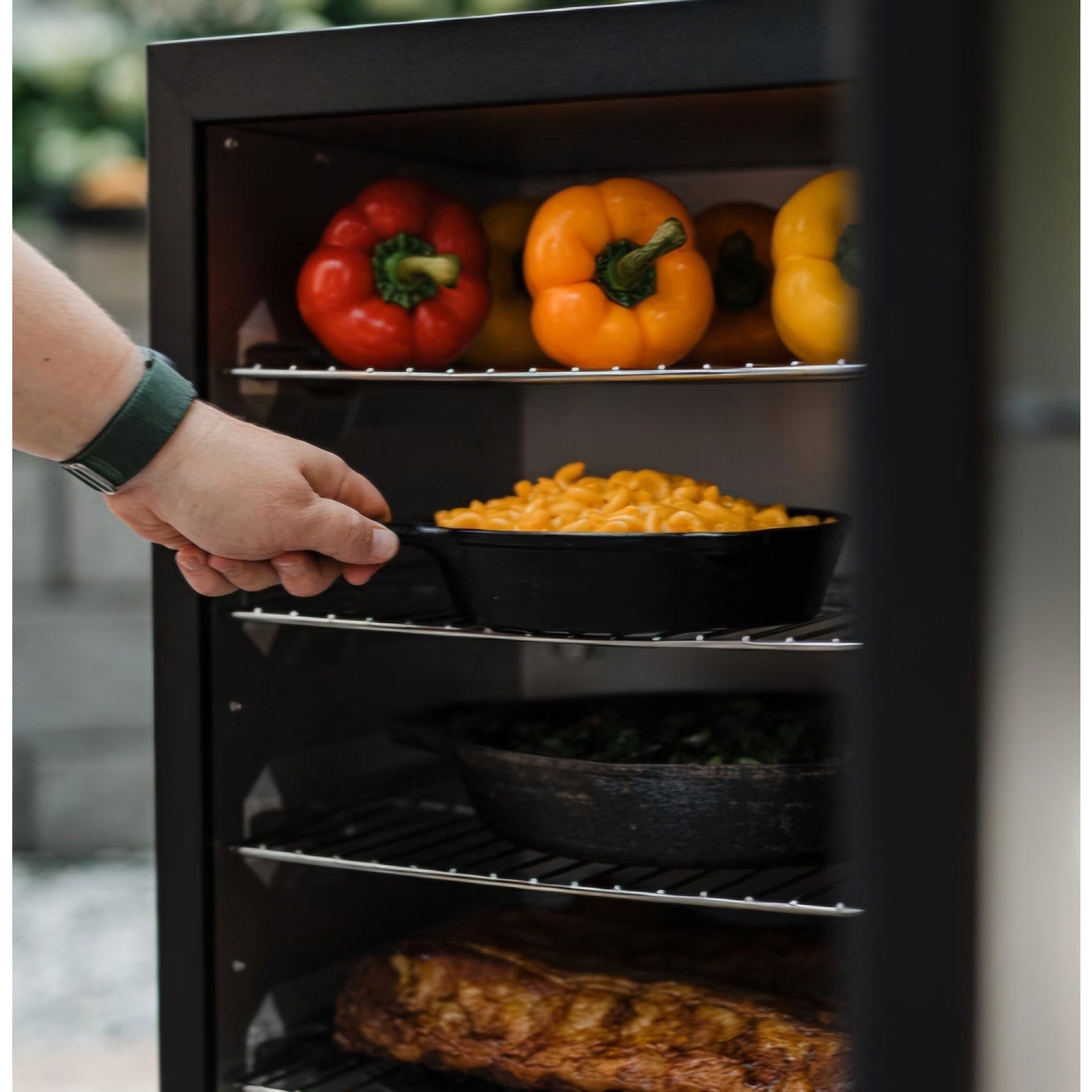 Masterbuilt® 30-inch Digital Electric Vertical BBQ Smoker with Side Wood Chip Loader