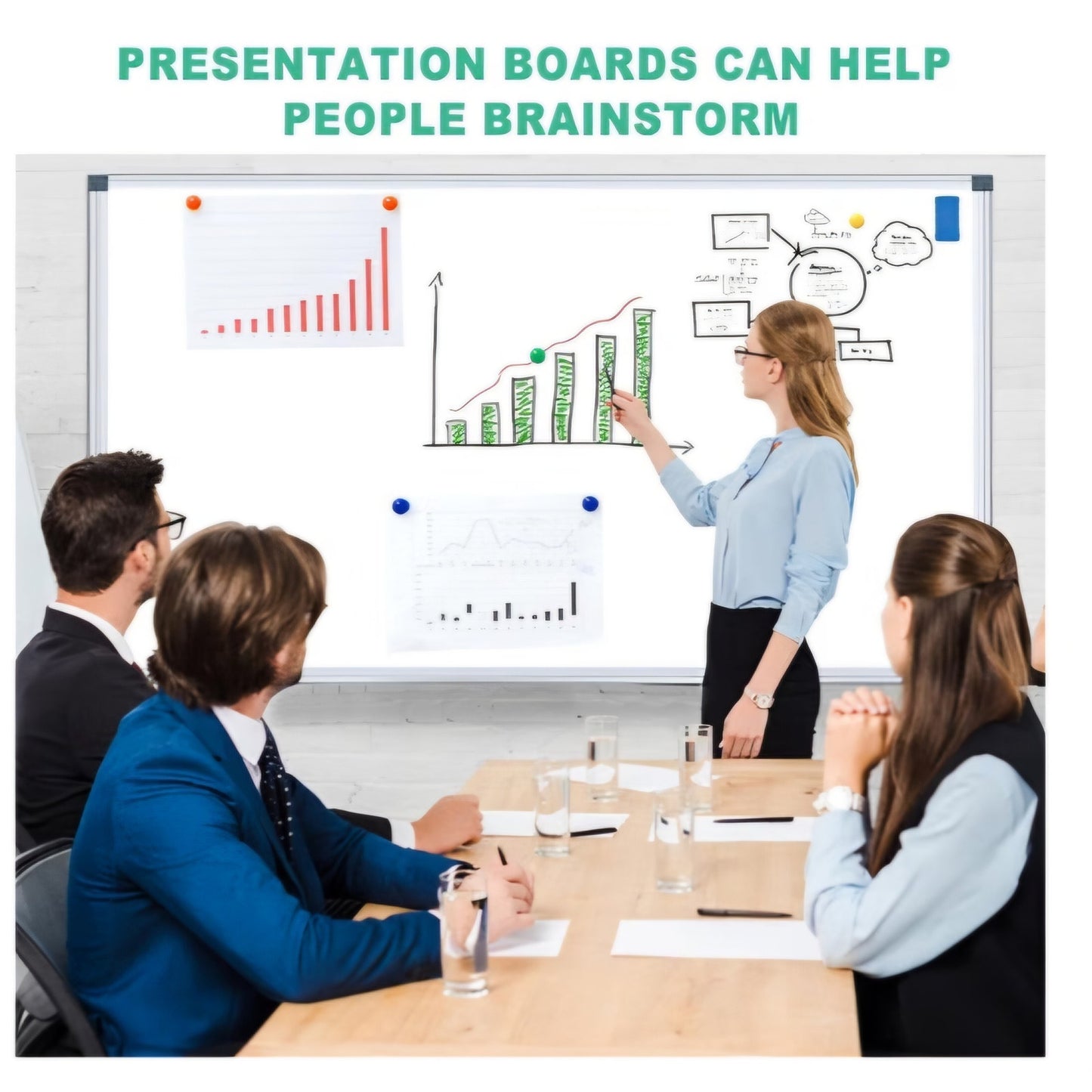 72"x48" Large Dry Erase Board for Wall 6' x 4' Magnetic Whiteboard Aluminum Presentation White Boar