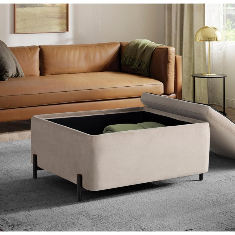 Studio Living® Connor 31.1" Large Storage Ottoman