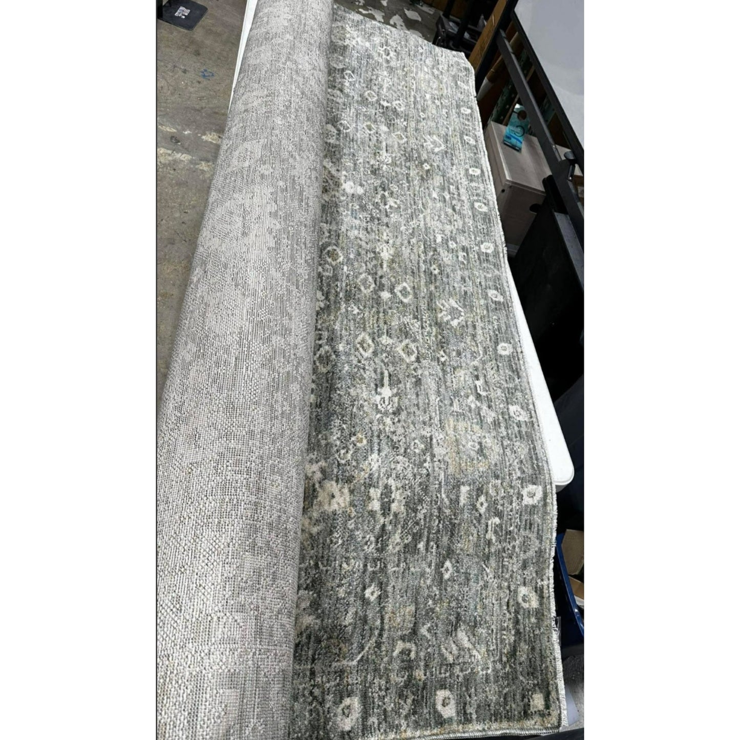 Loloi Magnolia Home Junie Lagoon/Natural 7'-10" x 10'-2" Area Rug