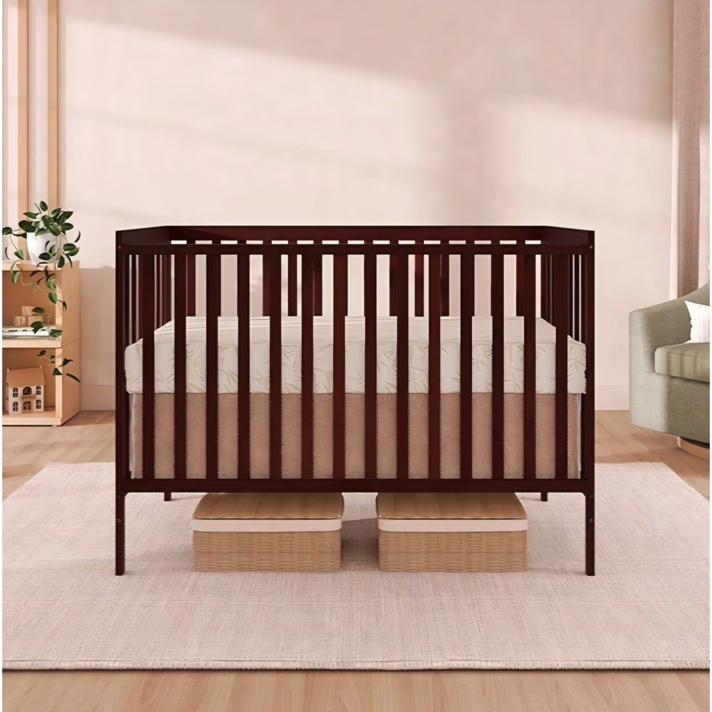 Dream On Me Synergy 5-in-1 Convertible Full-Size Baby Crib with Toddler