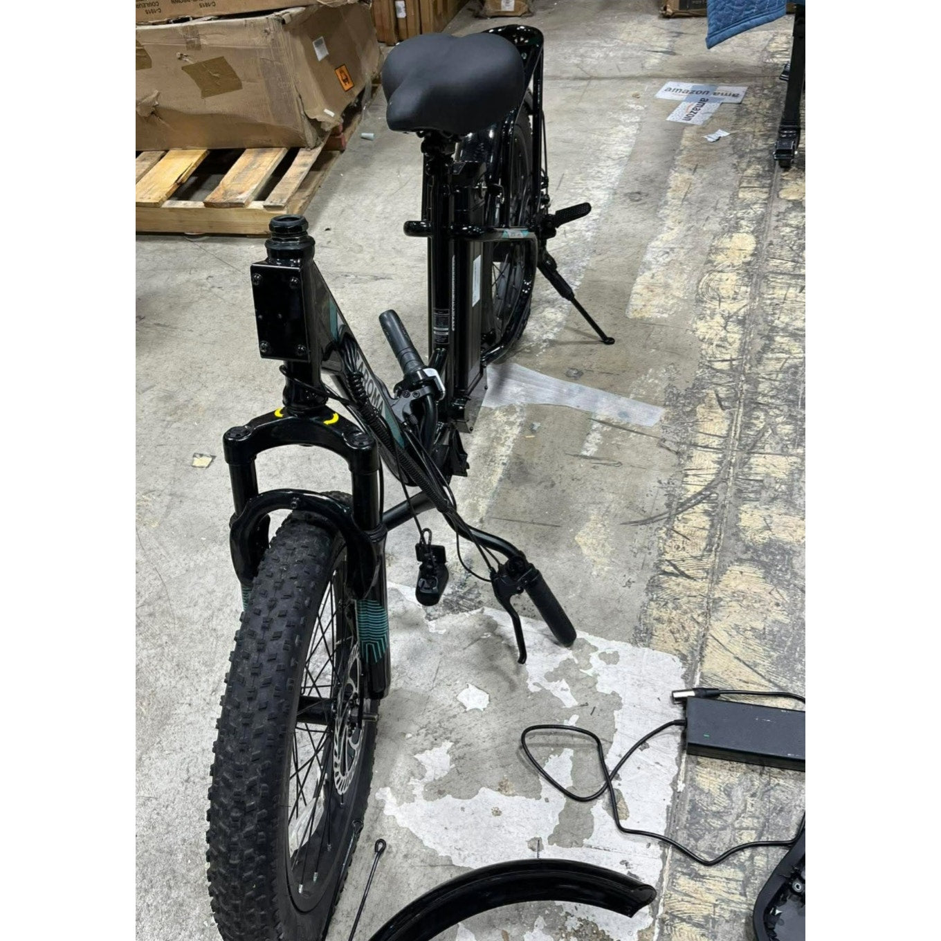 Peak 500W/800W/1200W Electric Scooter with Seat, 20" Fat Tire Electric Bike with 48V