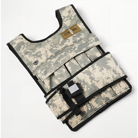 140LBS Adjustable Weighted Vest With Shoulder Pads Option for Men and Women