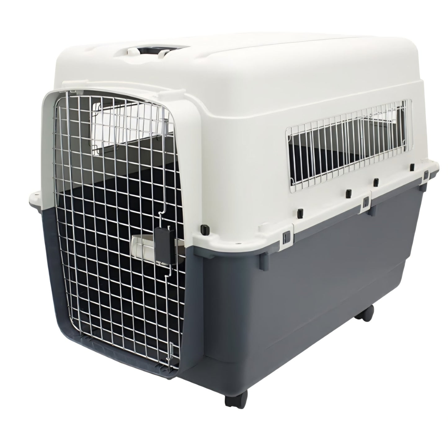 XXX-LARGE 48" Travel Dog Kennel-Durable Plastic Airline Pet Carrier
