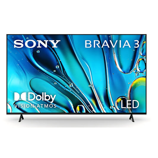 Sony 55-Inch 4K Ultra HD BRAVIA 3 LED Smart TV with Google TV, LED Flat Screen