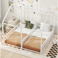 Modern Classic House Bed Frame with Storage Under Frame, Sturdy Construction Heavy Duty Frame