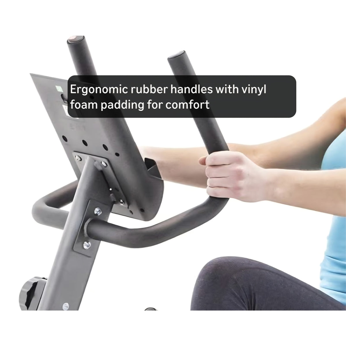 Marcy Magnetic Recumbent Exercise Bike with 8 Resistance Levels