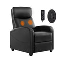 Sweetcrispy Massage Recliner Chair for Adults, Adjustable Home Theater Seating with Lumbar
