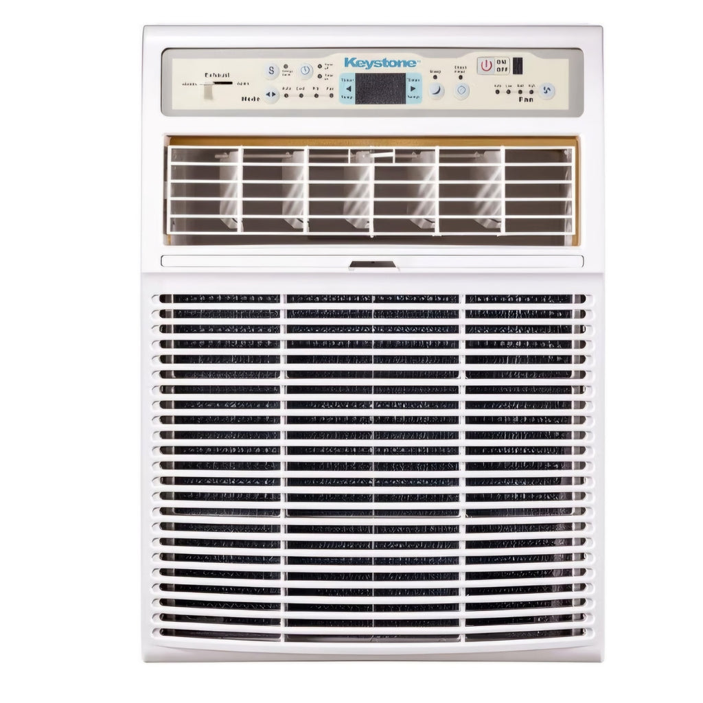 Keystone 8,000 BTU Slider Window Air Conditioner and Dehumidifier