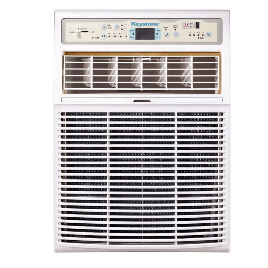 Keystone 8,000 BTU Slider Window Air Conditioner and Dehumidifier