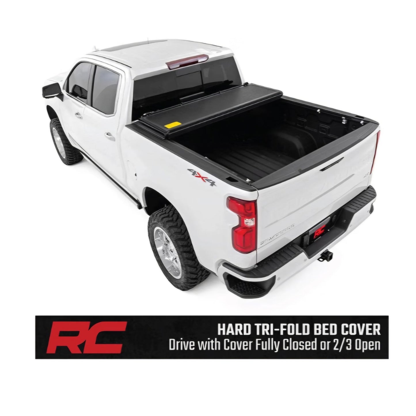 Tri-Fold Tonneau Cover for Chevy Silverado & GMC Sierra 1500 (2019–2026)