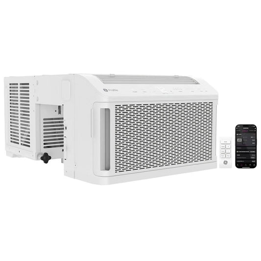 GE Profile ClearView Window Air Conditioner Unit, 8,300 BTU, Energy Efficient Cooling up to 350 sq