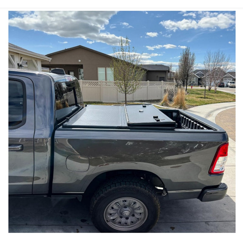 YITAMOTOR Hard Tri-Fold Tonneau Cover Fit for 2015-2026 Ford F-150 5.5ft
