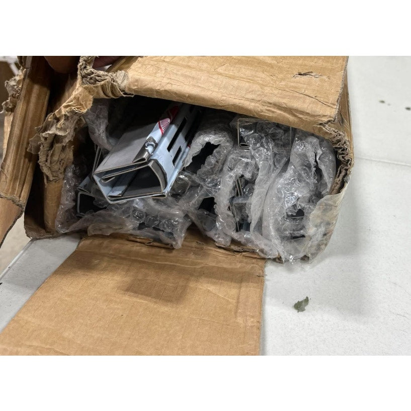 Pool Deck Drain Channel 1-1/4" W 12 Pcs,Pool Drain,Silver Channel Drain Linear Trench Drain