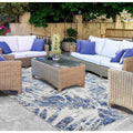 Superior Indoor Outdoor Area Rug, Floor Decor Perfect for Patio, Pool, Deck, Kitchen, Entryway,
