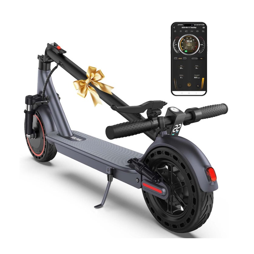 Electric Scooter, 500W Motor, 28 Miles Range, Dual Suspensions