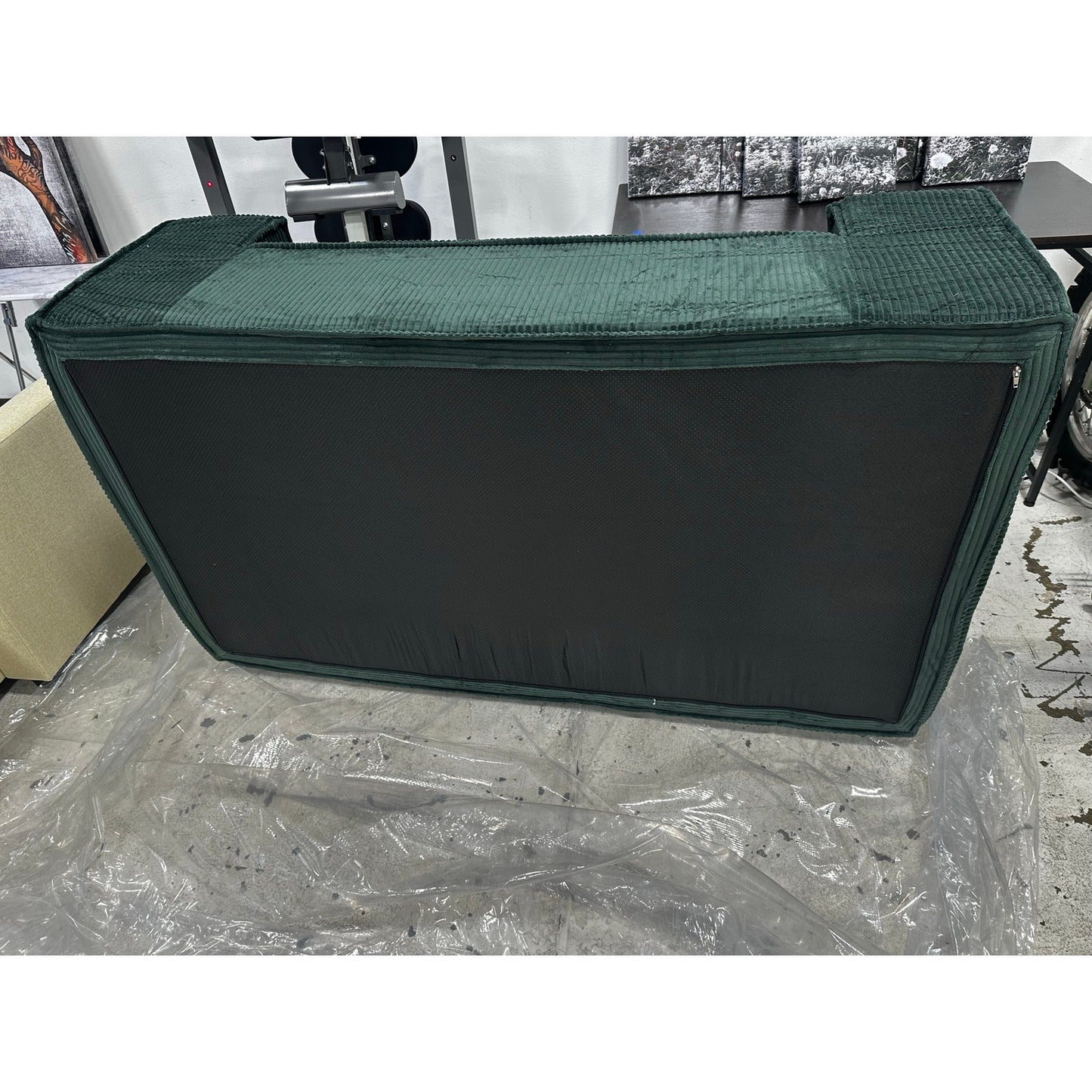 Compression sofa, love seat 64” L X 37” W